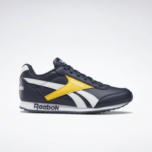 Reebok Royal Classic Jogger 2.0 Turnschuhe Kinder - Navy/Gold/Weiß - DE 714-EDG